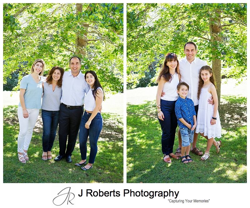 Sydney Extended Family Portrait Photography Lots of Fun with this family at Echo Point Roseville Chase